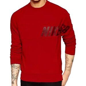 Nike Dri-Fit Skateboarding  Men's Sweatshirt Pullover Red
